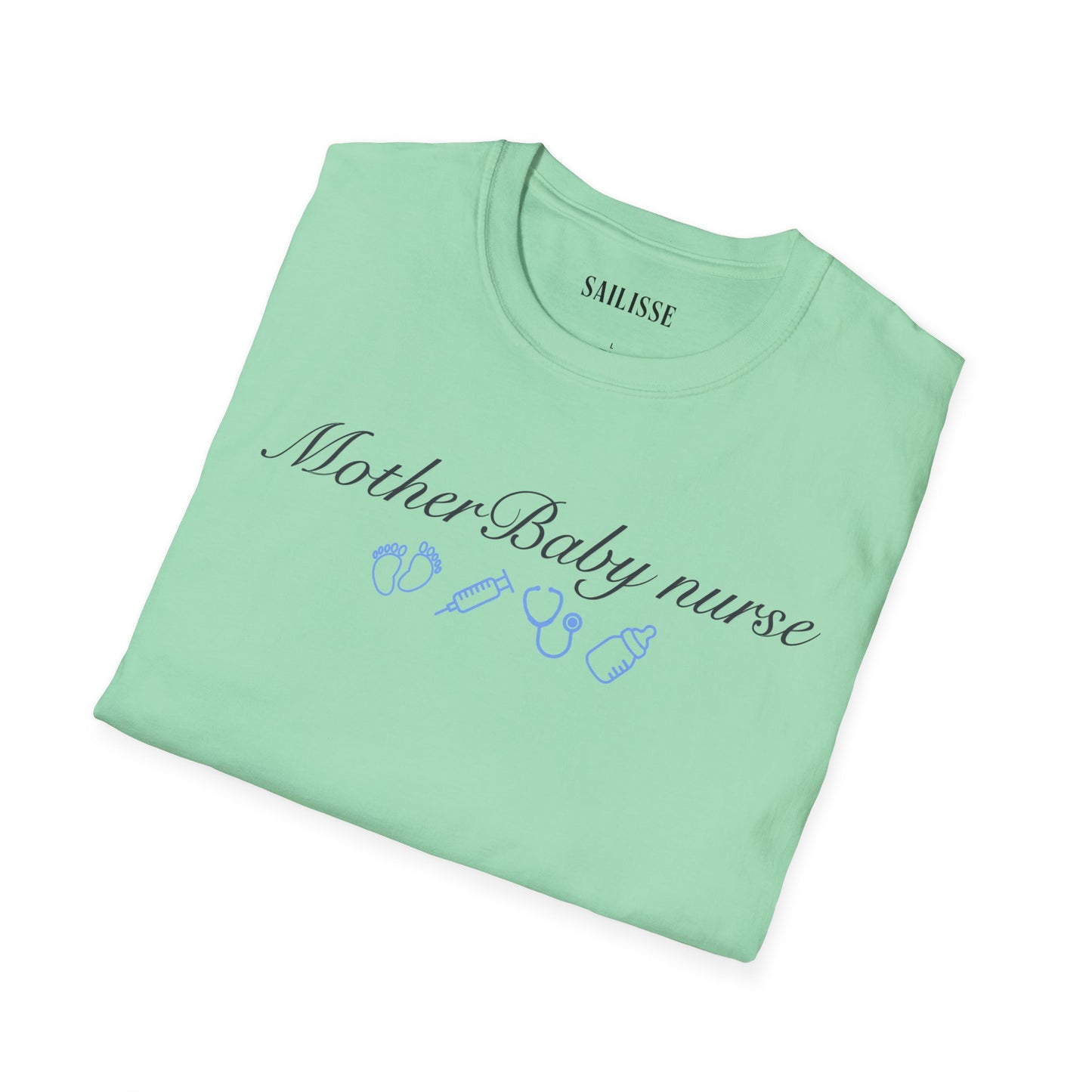 MotherBaby Nurse Basic Softstyle T-Shirt