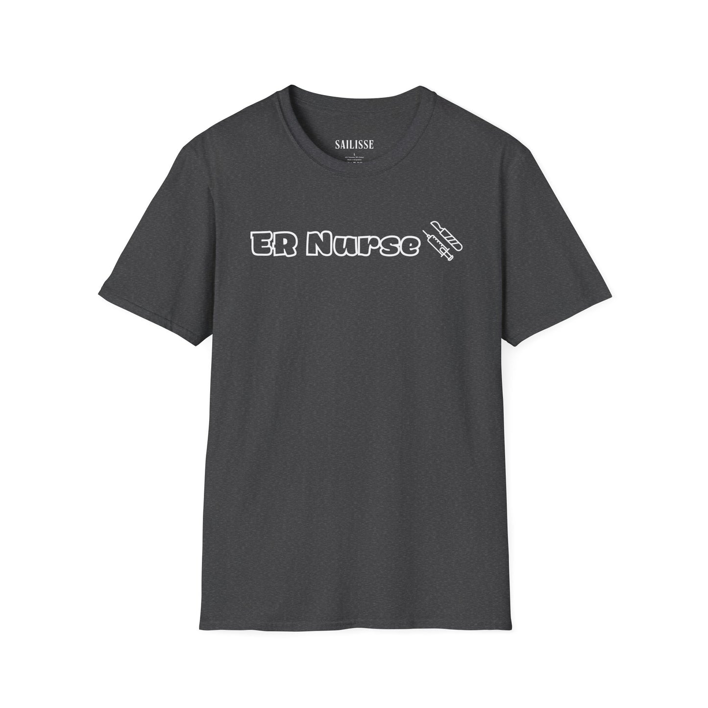 ER Nurse-Outlined Softstyle T-Shirt