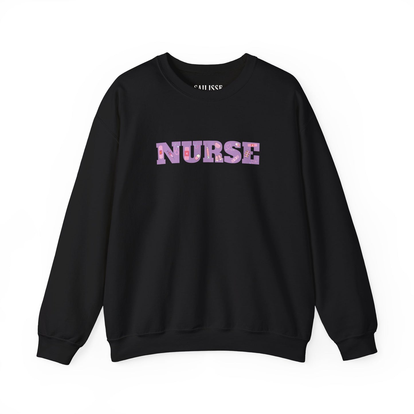 Nurse Patch Print Crewneck
