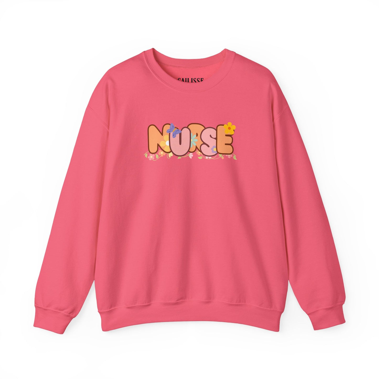 NURSE Floral Design Crewneck