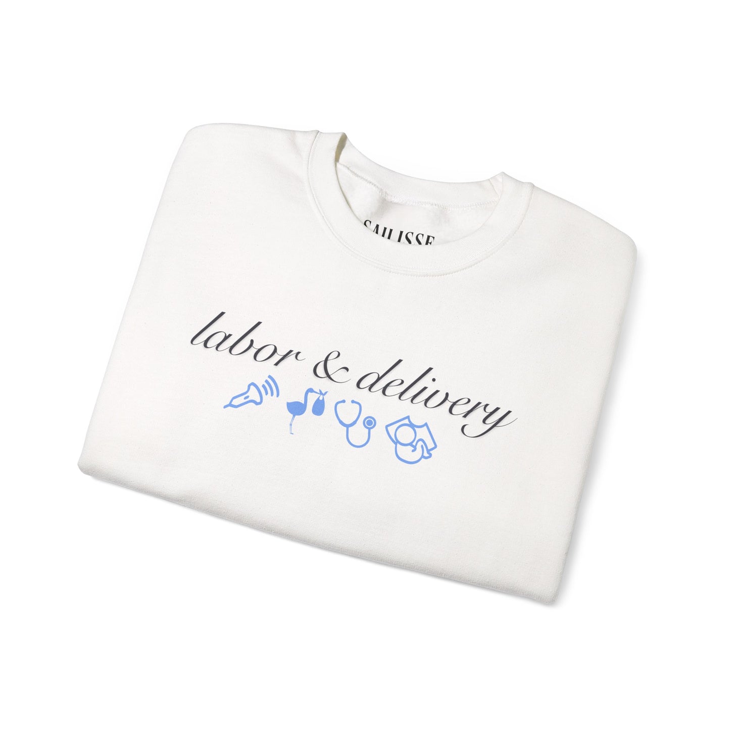 Labor & Delivery Nurse Basic Crewneck