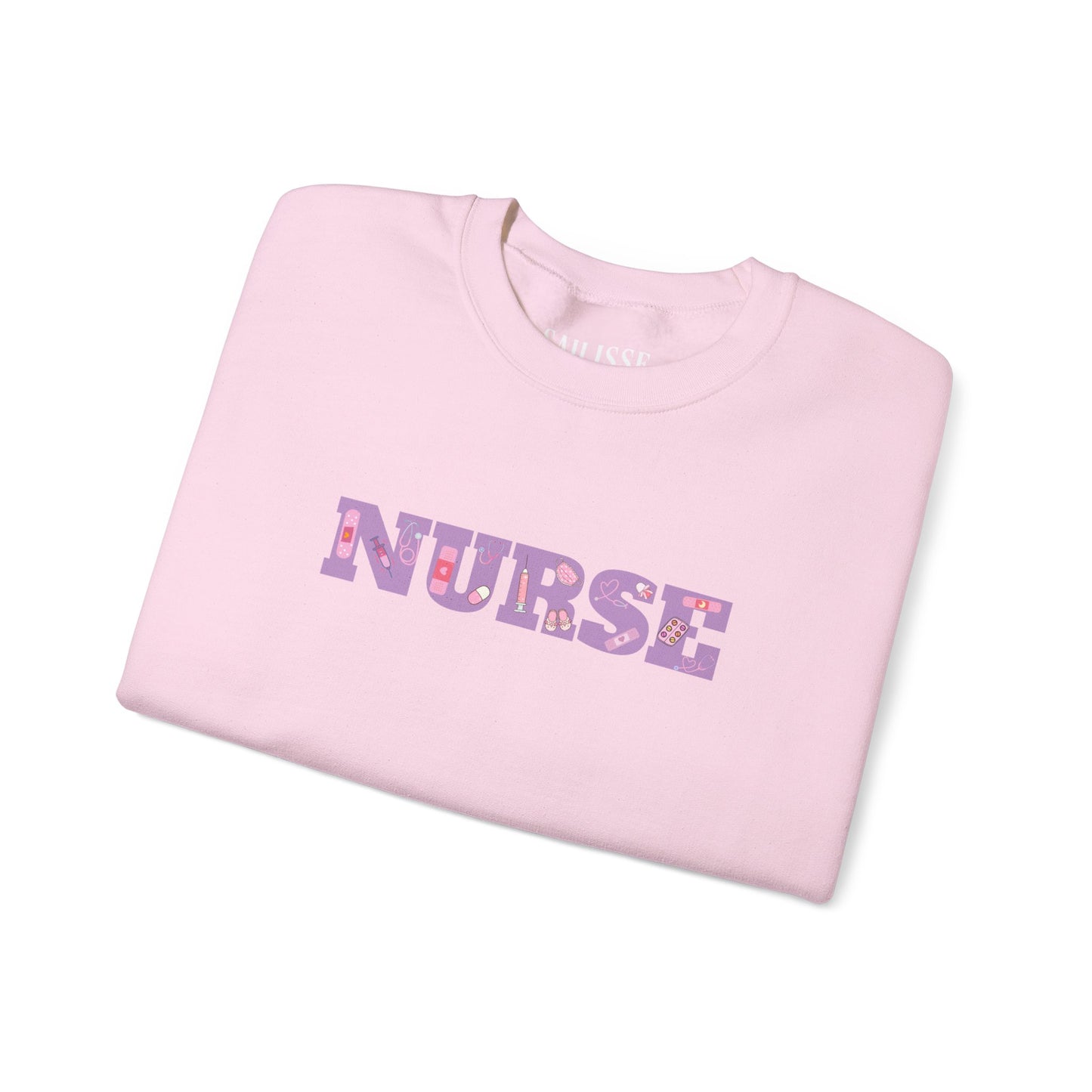 Nurse Patch Print Crewneck