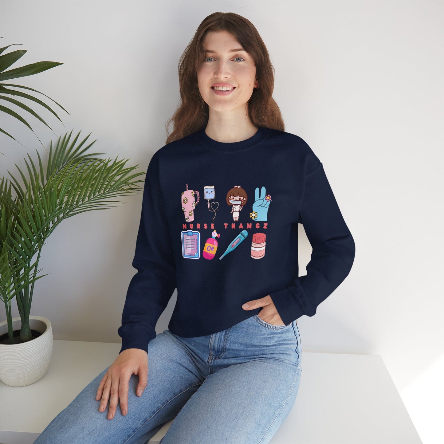 Nurse Thangz Crewneck Sweatshirt