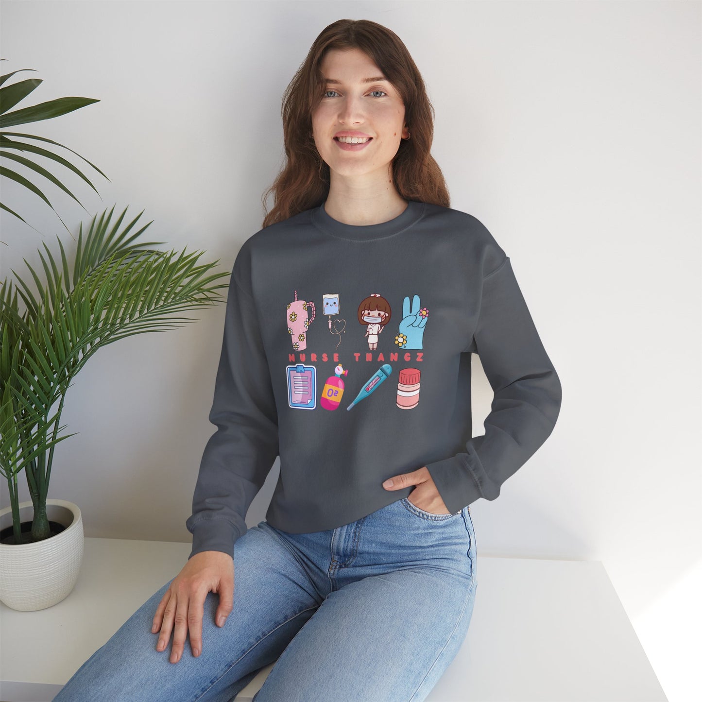 Nurse Thangz Crewneck Sweatshirt