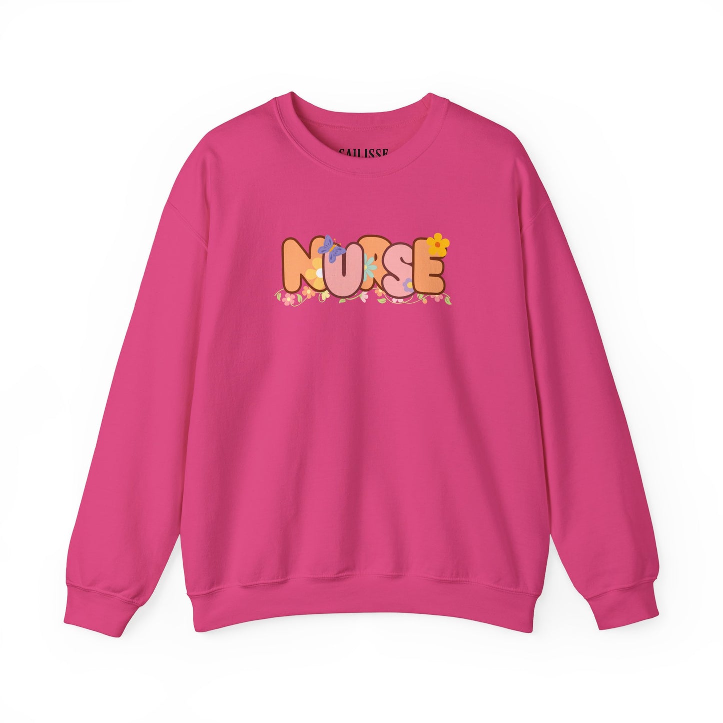 NURSE Floral Design Crewneck