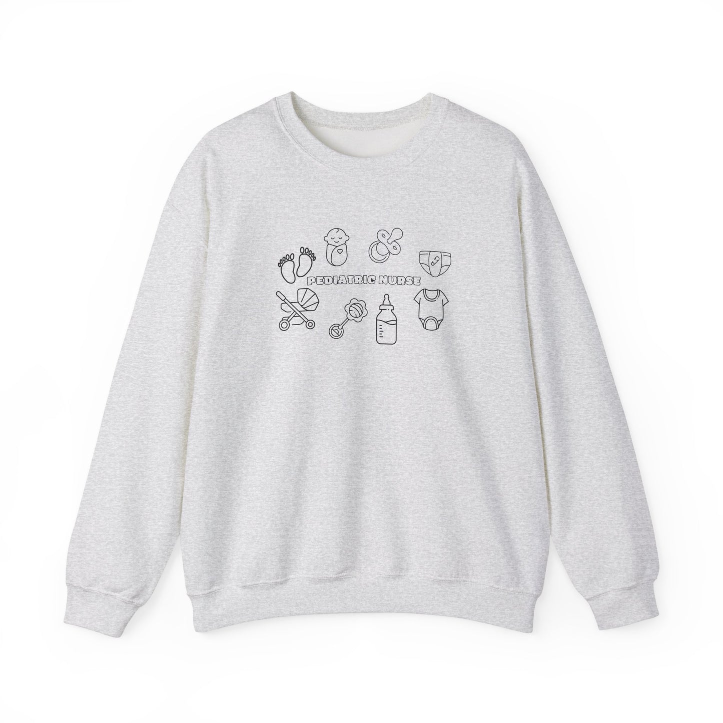 Pediatric Nurse Doodle Crewneck