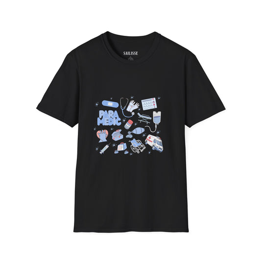 Paramedic Doodle Design Softstyle T-Shirt