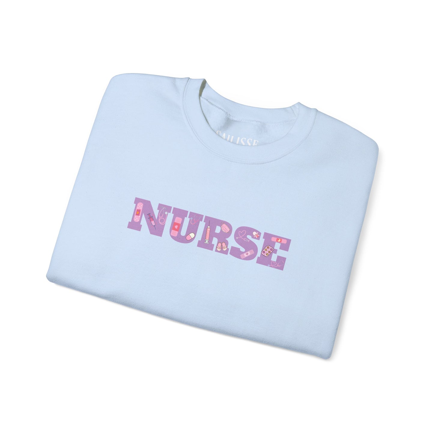 Nurse Patch Print Crewneck