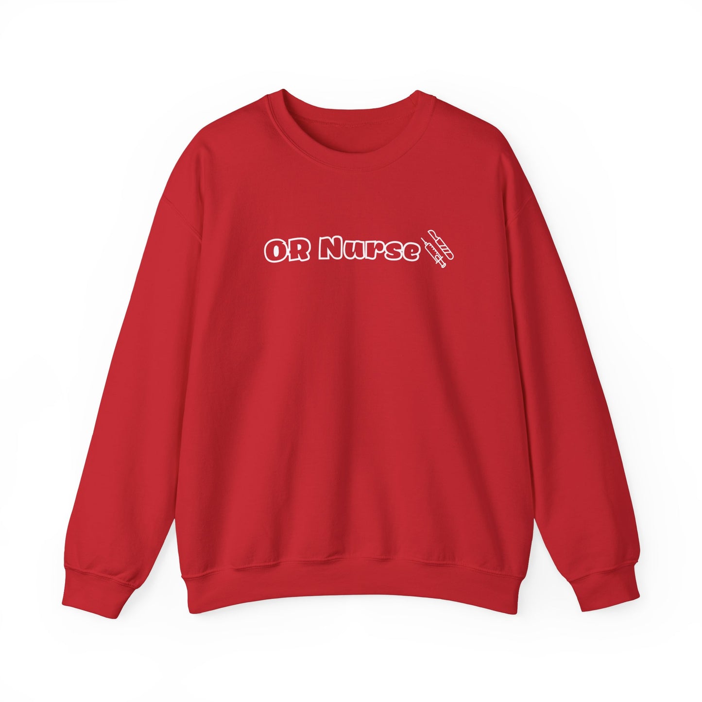 OR Nurse-Outlined Crewneck