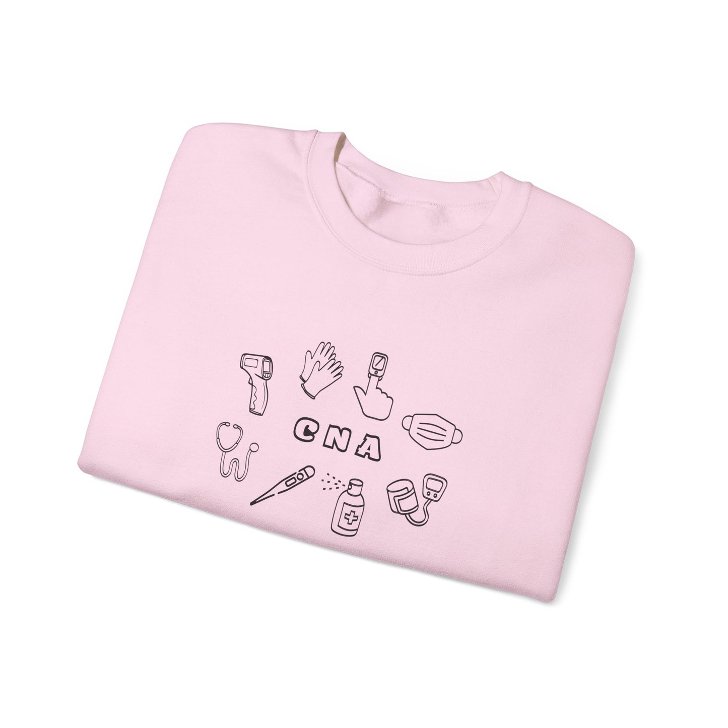 CNA Black Outline Crewneck