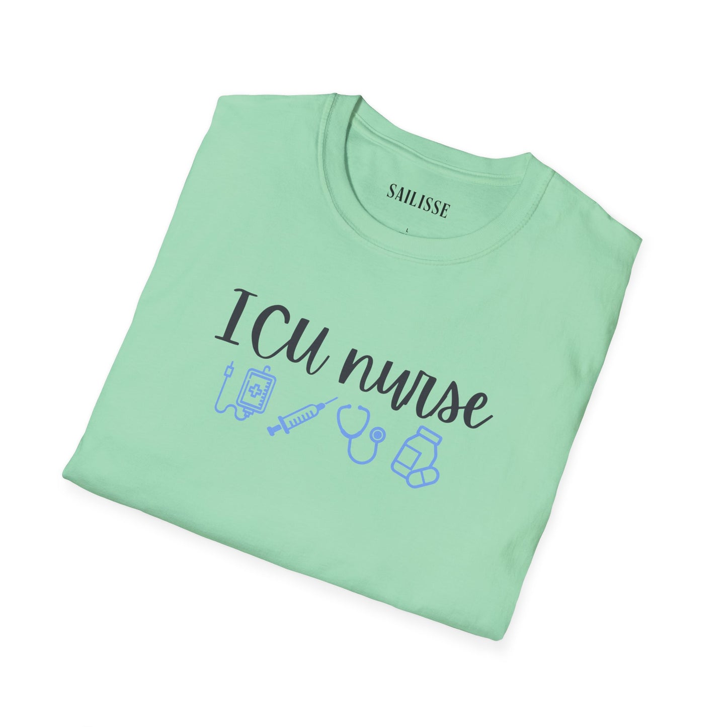 ICU Nurse Basic Softstyle T-Shirt