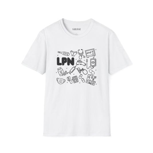 LPN Black Outline T-Shirt