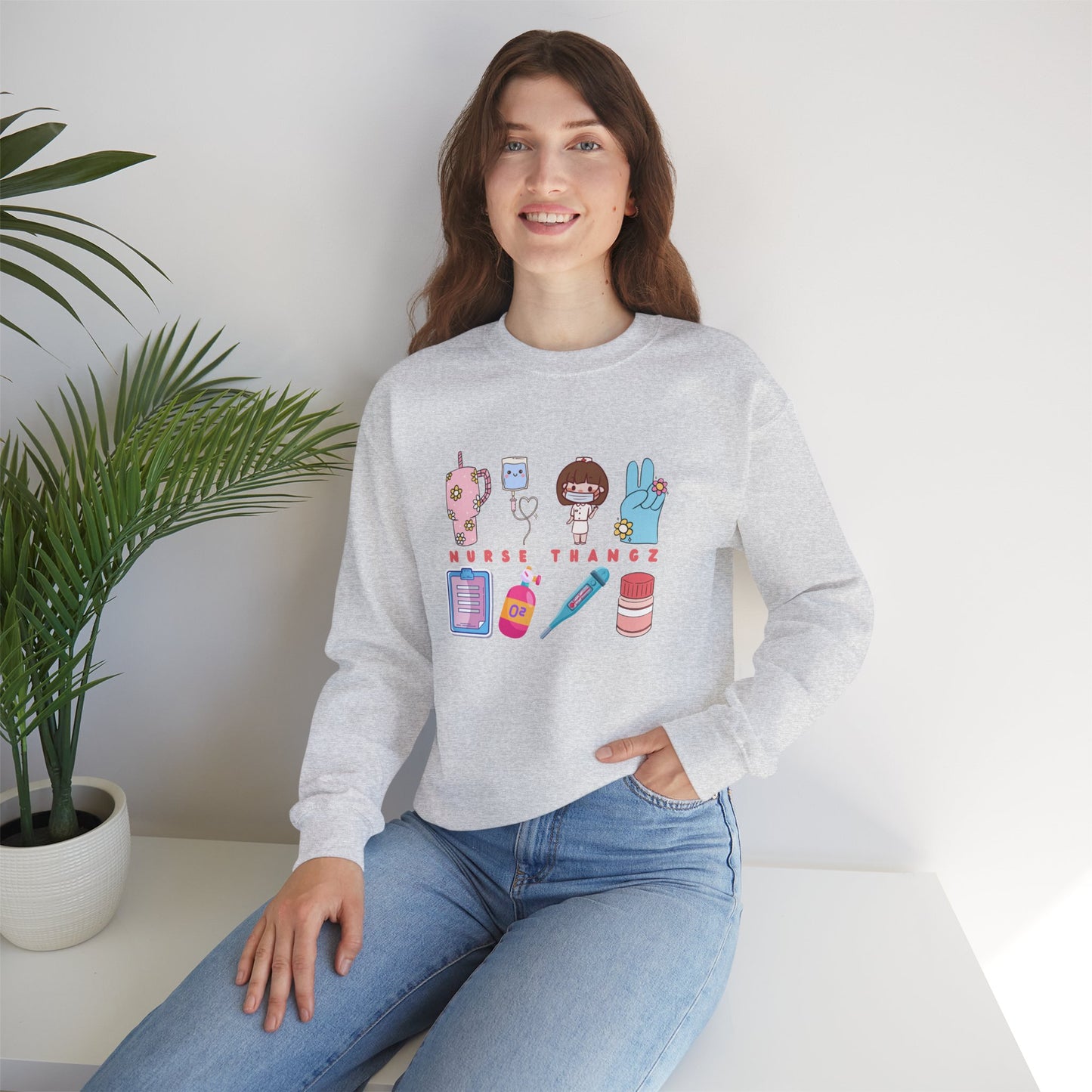 Nurse Thangz Crewneck Sweatshirt