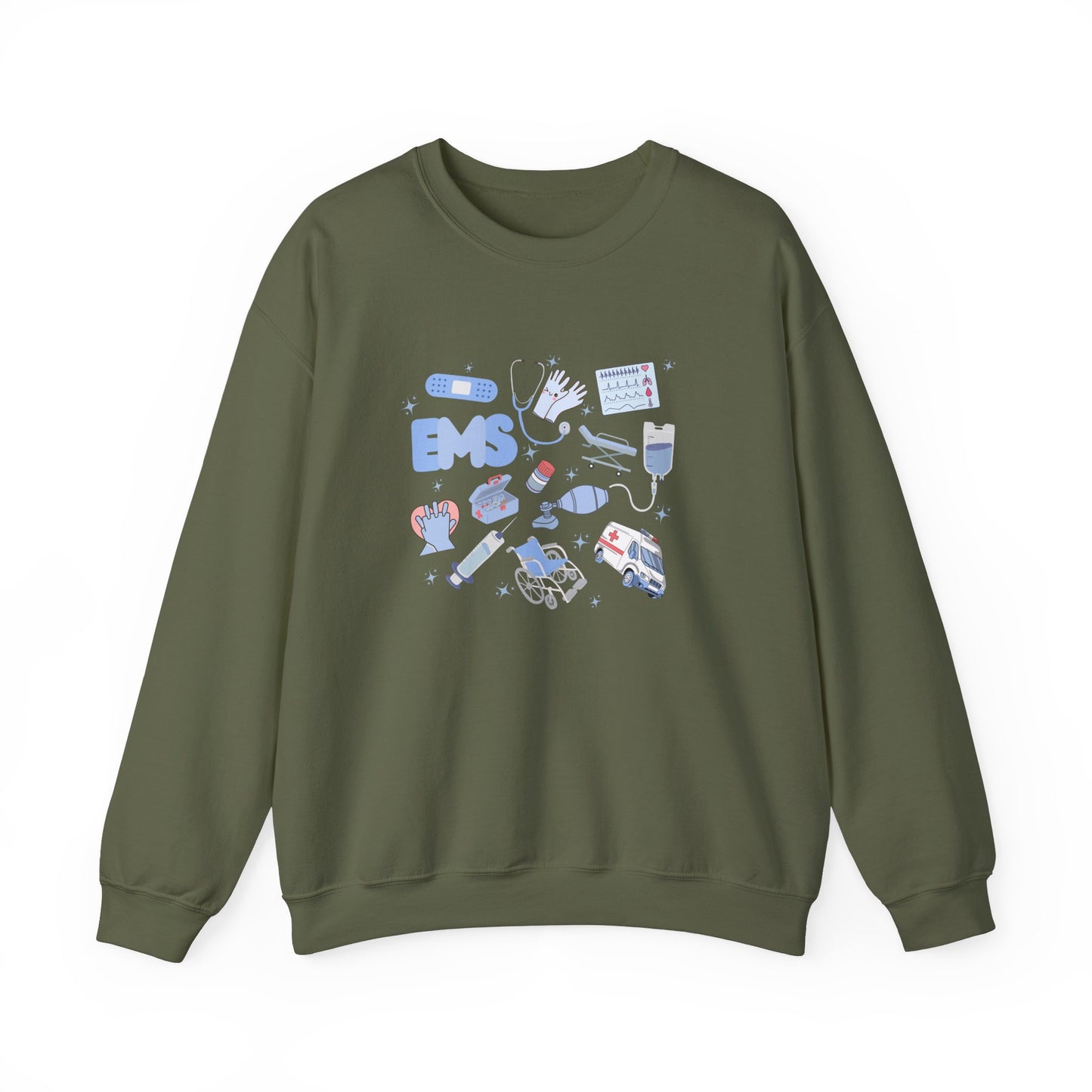 EMS Doodle Design Crewneck
