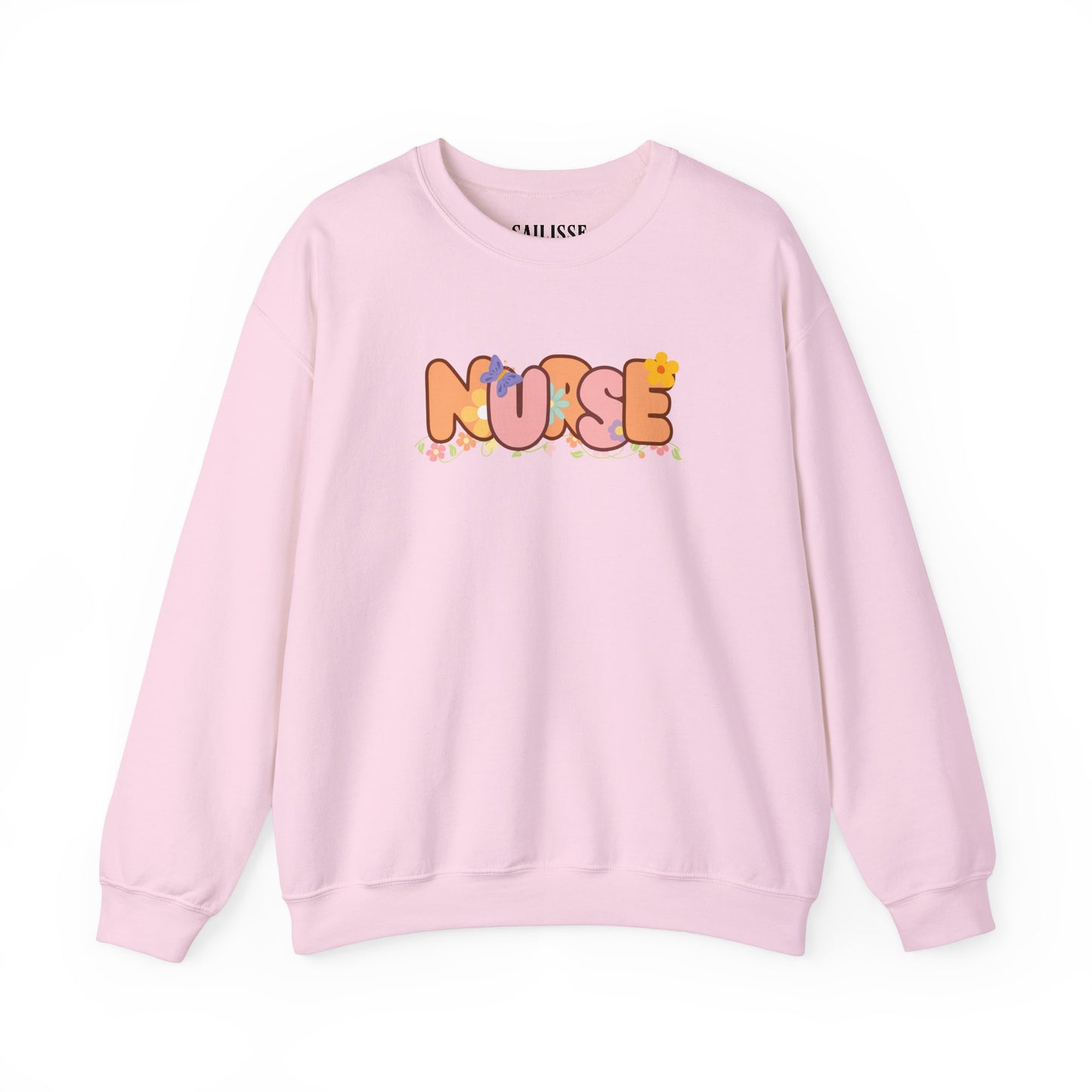 NURSE Floral Design Crewneck