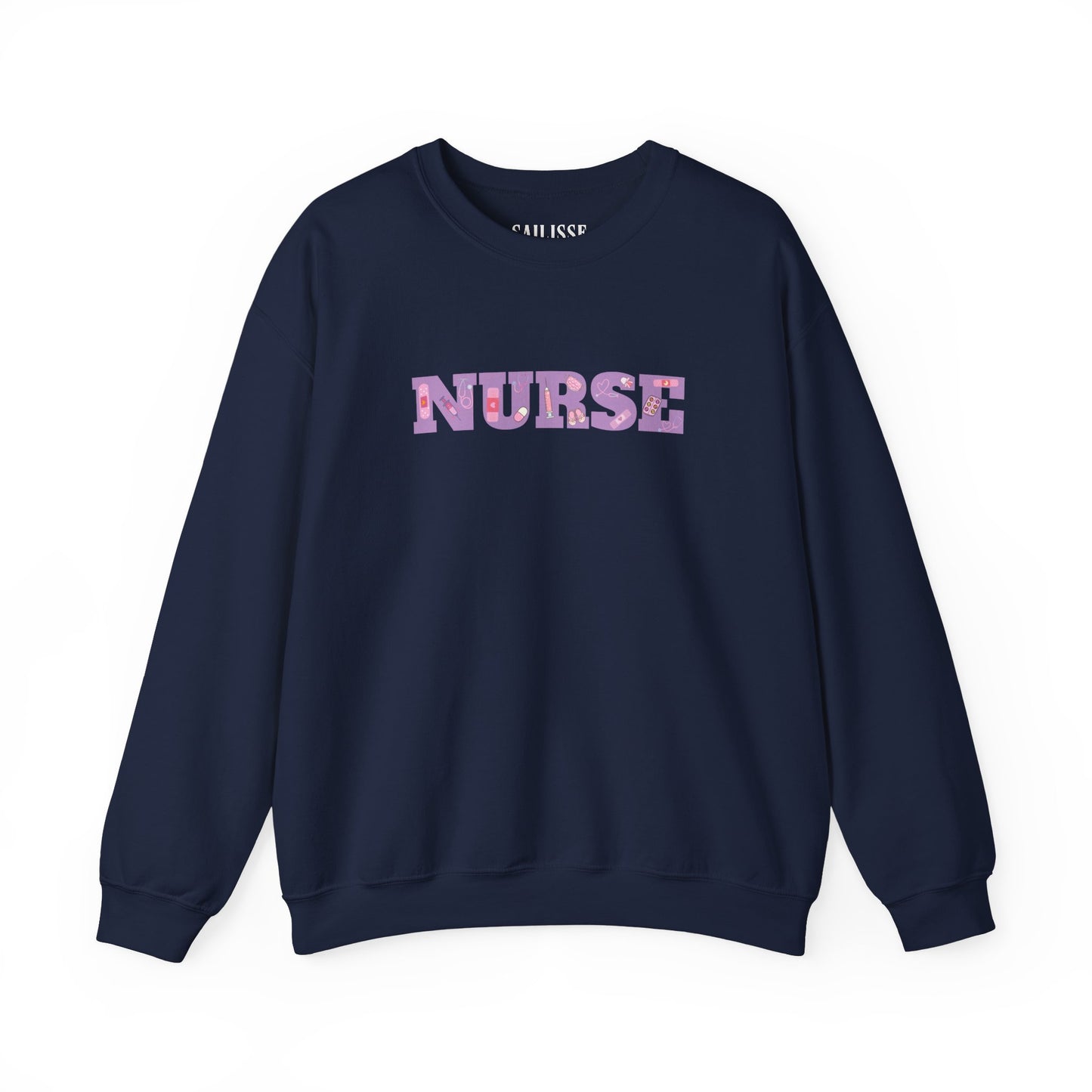Nurse Patch Print Crewneck