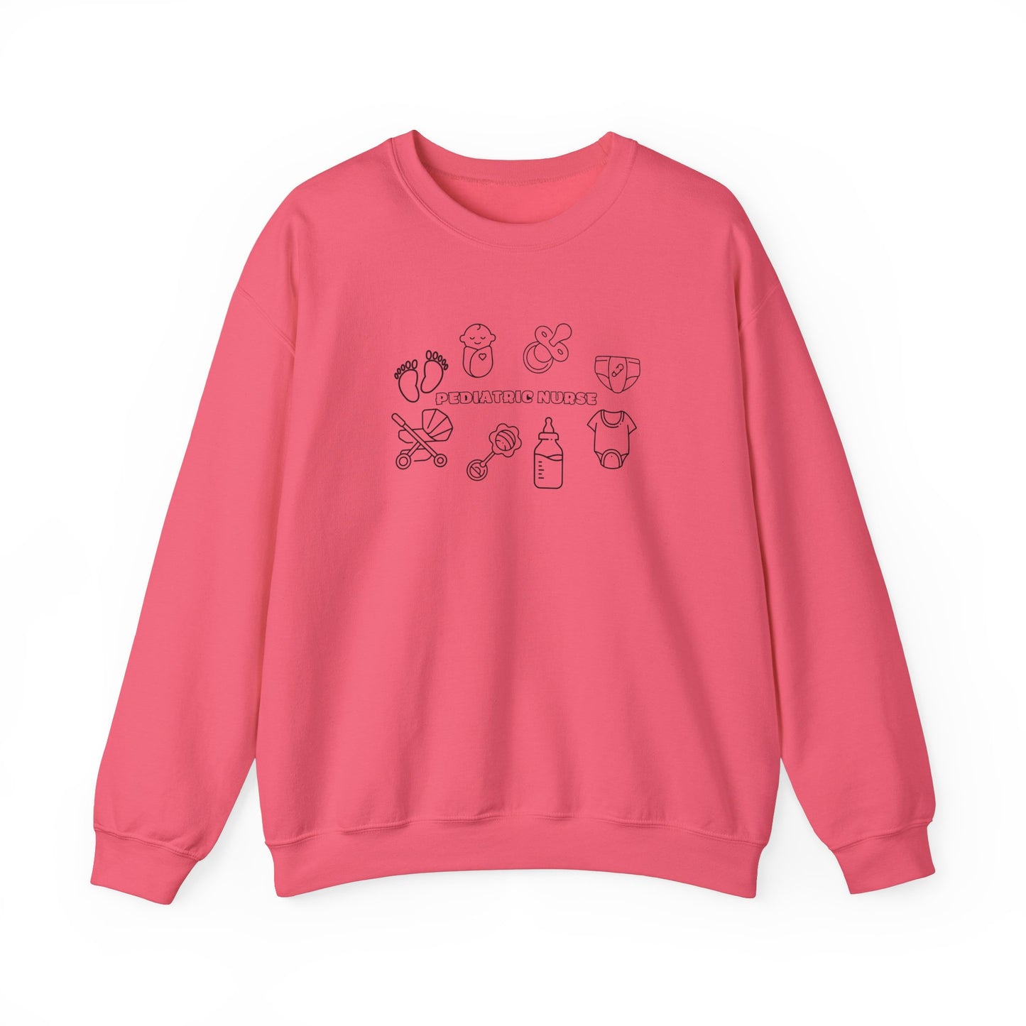 Pediatric Nurse Doodle Crewneck