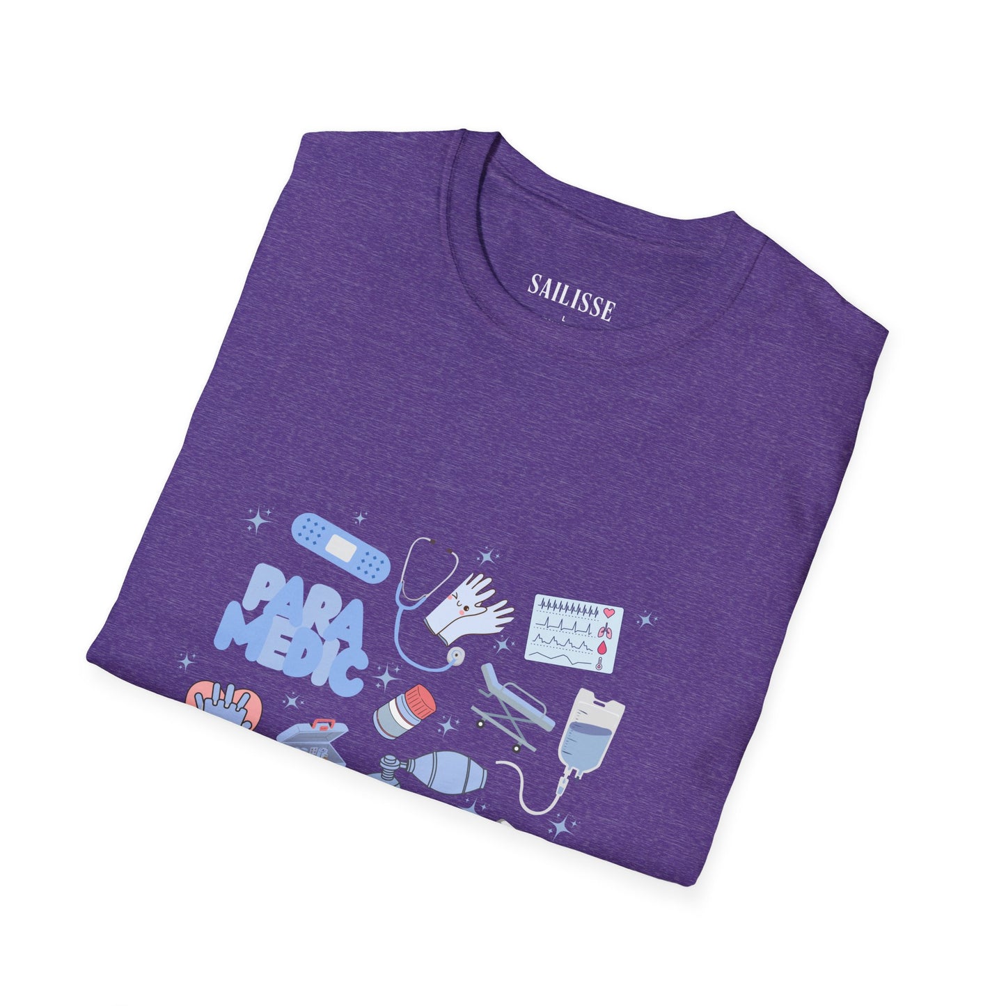 Paramedic Doodle Design Softstyle T-Shirt