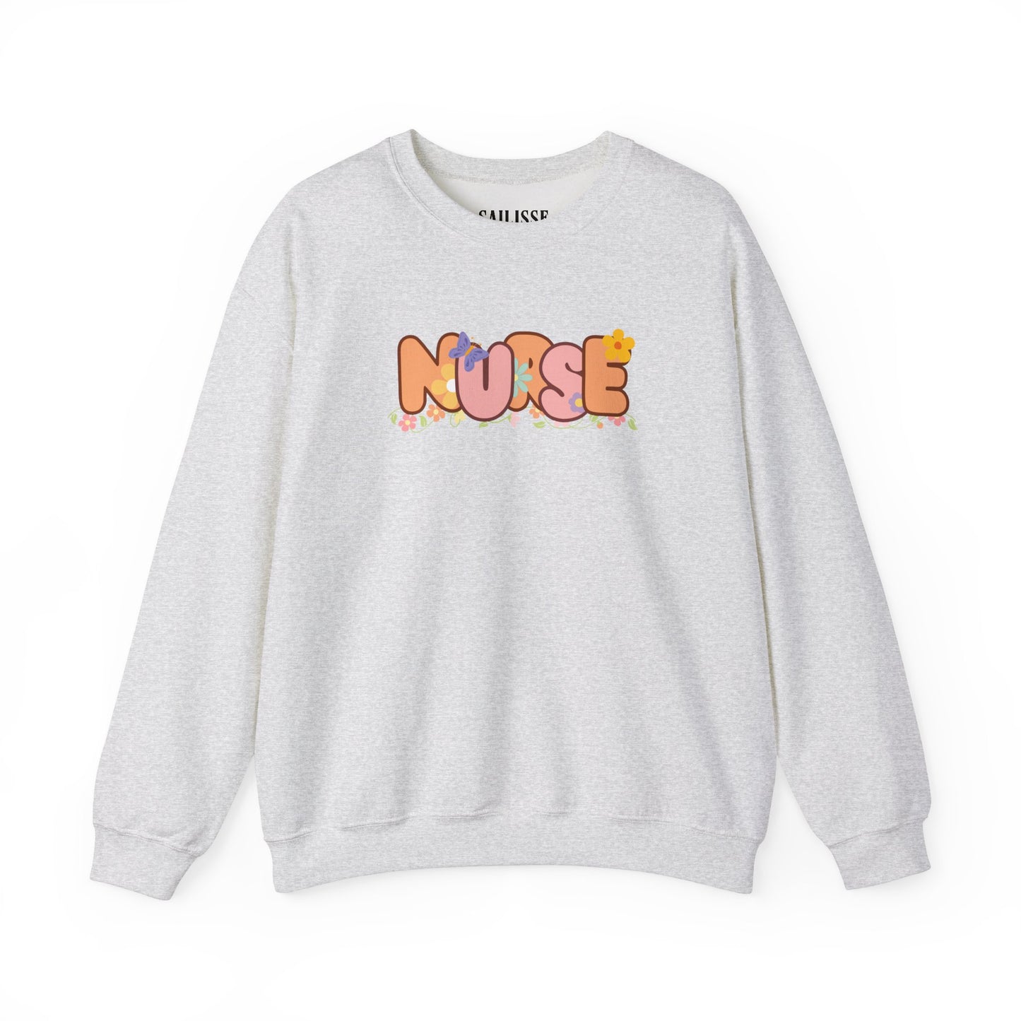 NURSE Floral Design Crewneck