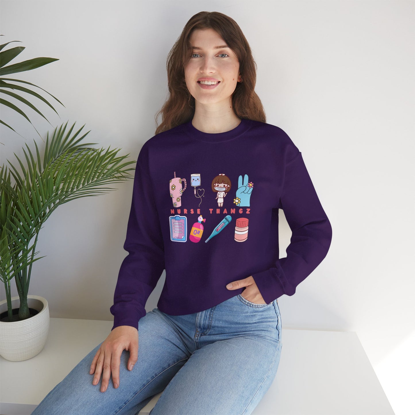 Nurse Thangz Crewneck Sweatshirt