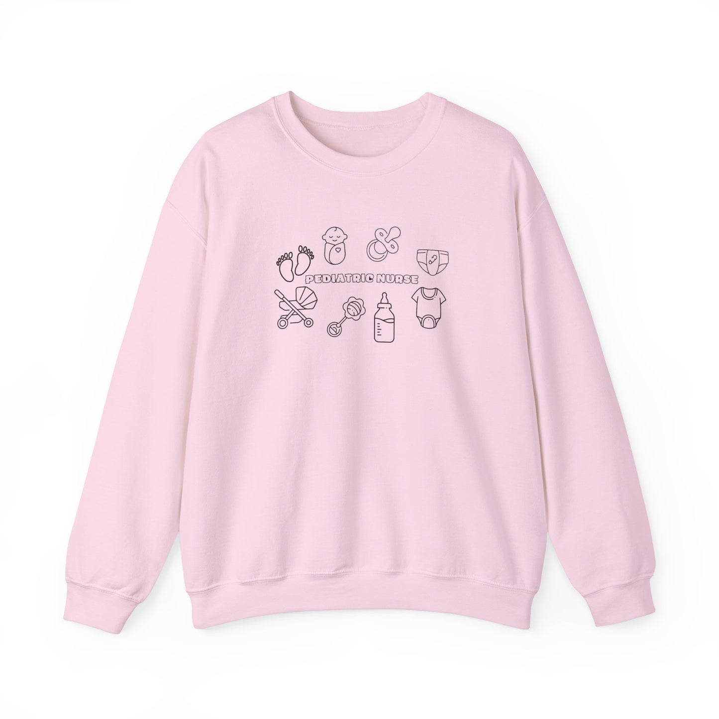 Pediatric Nurse Doodle Crewneck