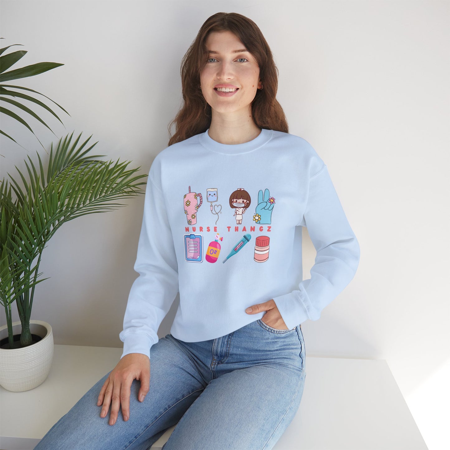 Nurse Thangz Crewneck Sweatshirt