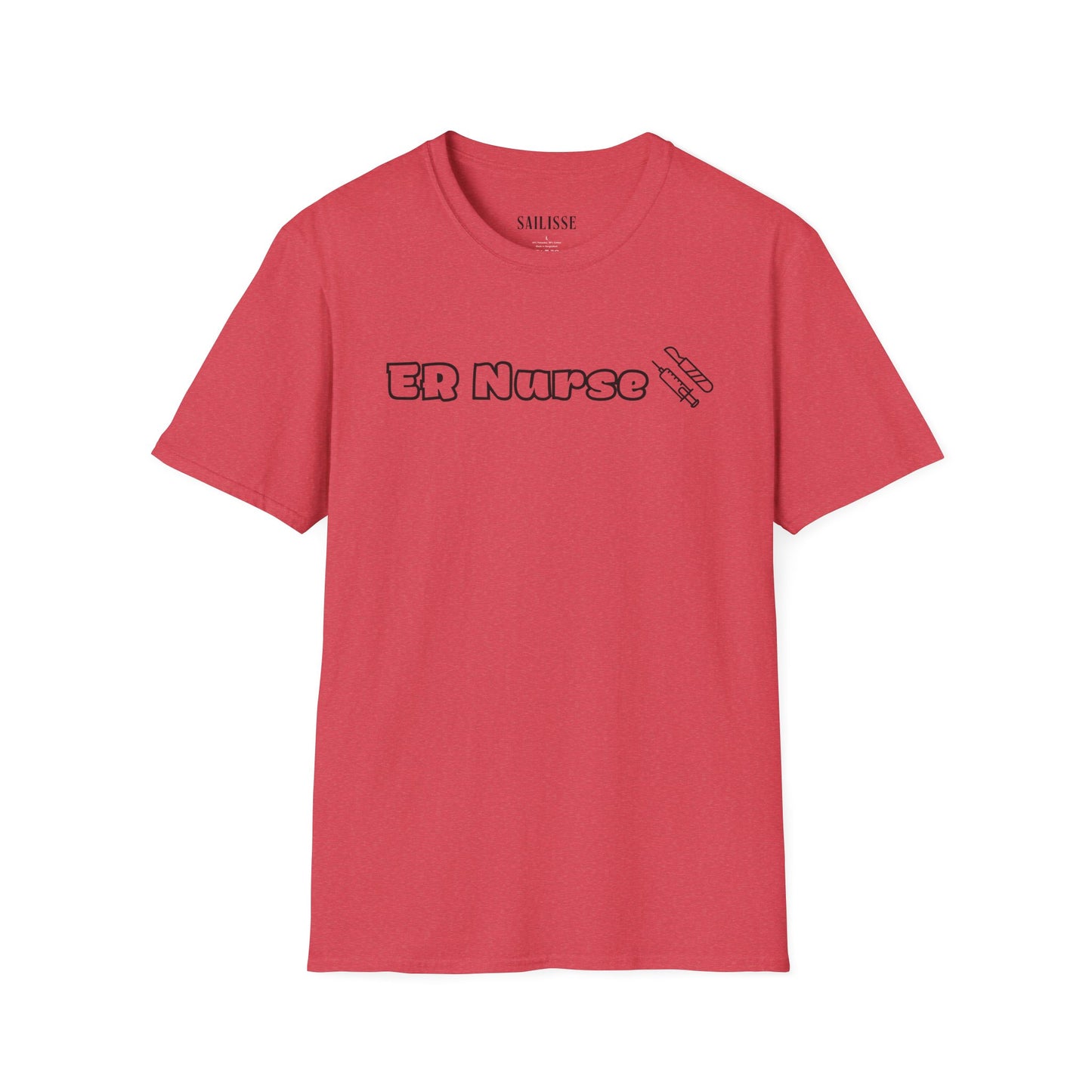 ER Nurse-Outlined Softstyle T-Shirt